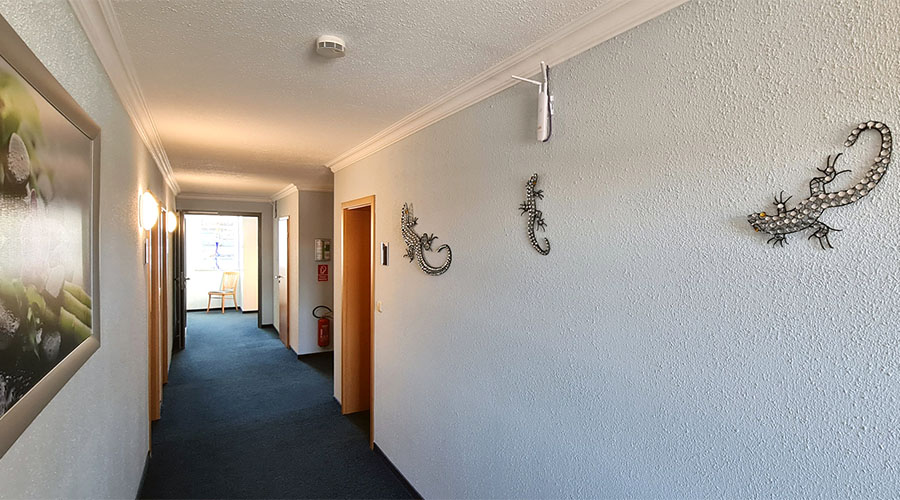 Treppenhaus Donau-Hotel Regensburg