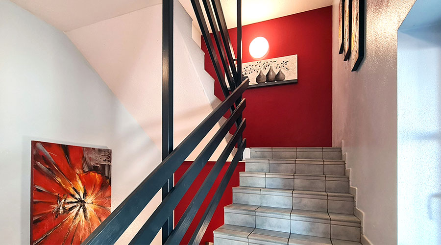 Treppenhaus Donau-Hotel Regensburg