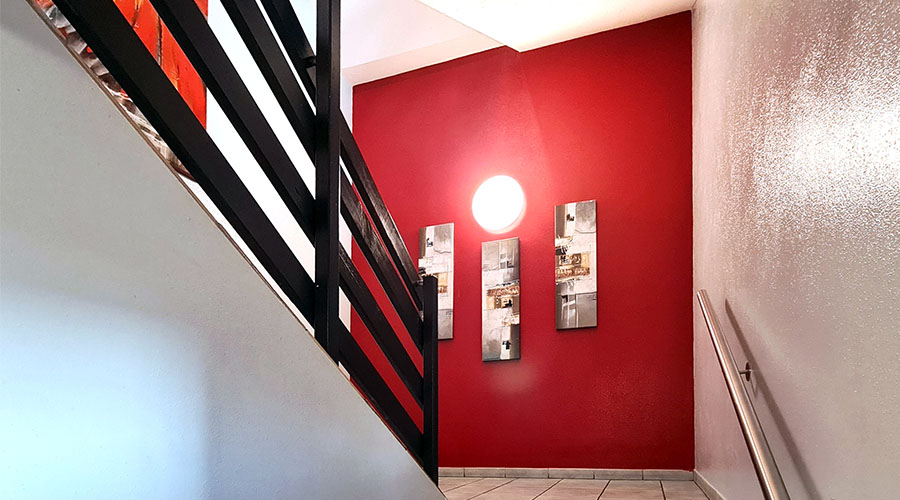 Treppenhaus Donau-Hotel Regensburg