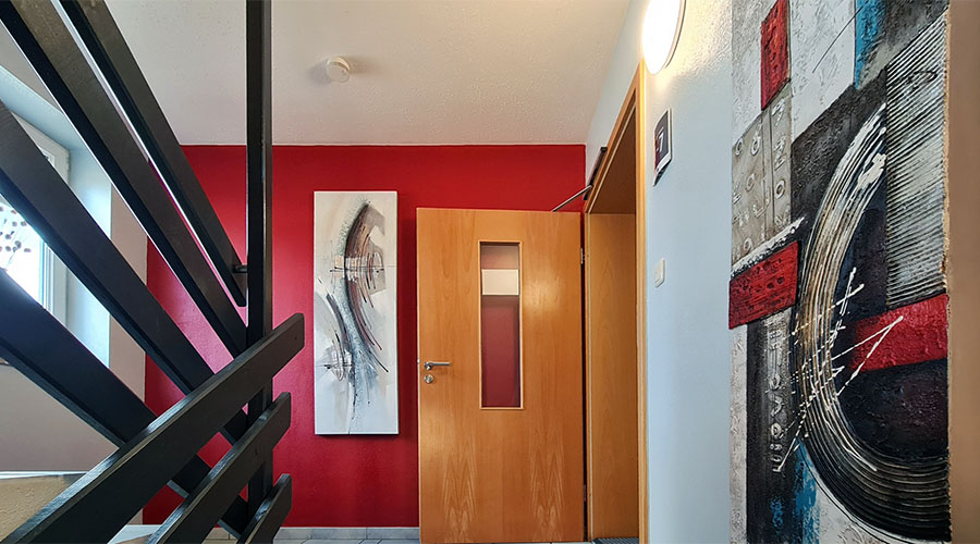 Treppenhaus Donau-Hotel Regensburg